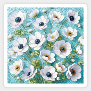 Anemone Flowers Sticker